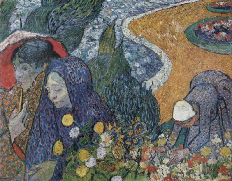 Vincent Van Gogh Ladies of Arles Spain oil painting art